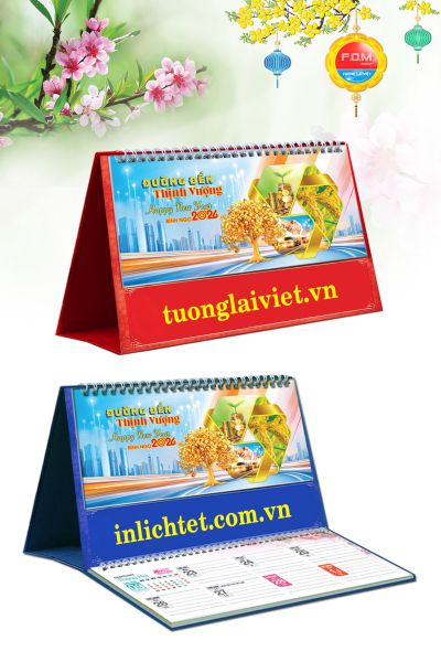 In Lịch để bàn Công Nghệ Cuộc Sống