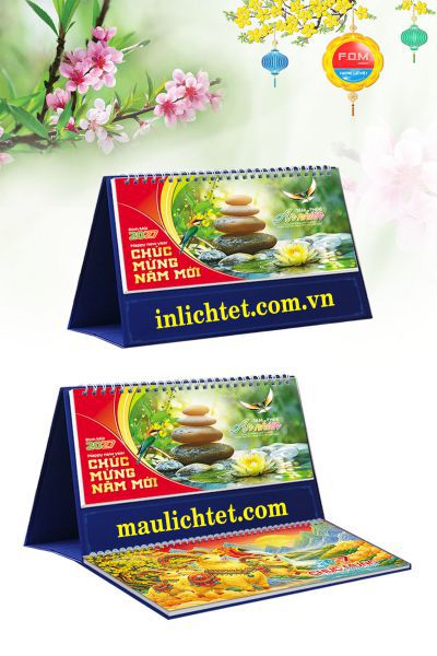 In Lịch để bàn Sống Đẹp Mỗi Ngày