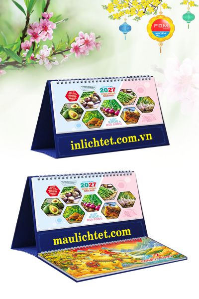 In Lịch để bàn Sức Khỏe Cuộc Sống