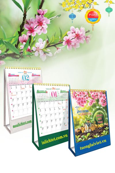 In Lịch để bàn Thành Công Cuộc Sống